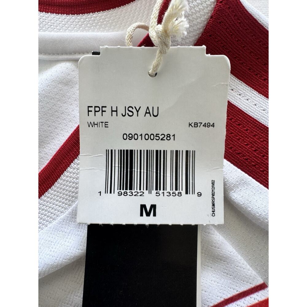 adidas men Peru 26 Home Authentic Jersey Size Medium NWT - Picture 7 of 8